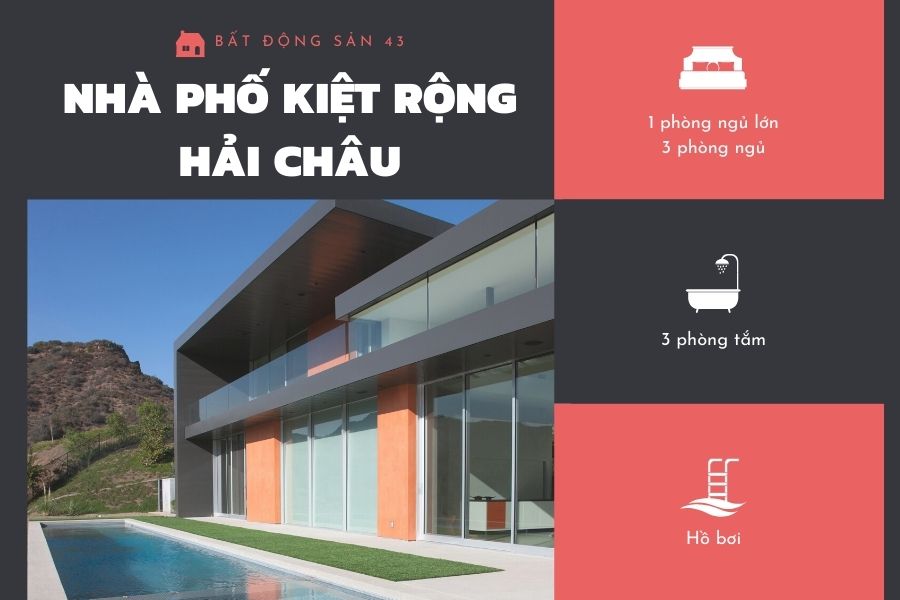 Nhà Phố Kiệt Rộng Hải Châu
