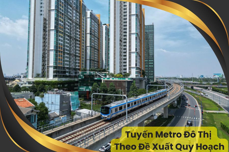 Tuyến Metro Đô Thị – Theo Đề Xuất Quy Hoạch
