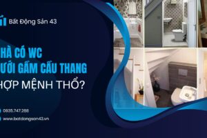 Nhà Có WC Dưới Gầm Cầu Thang Hợp Mệnh Thổ?