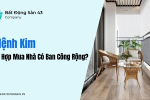 Mệnh Kim Có Hợp Mua Nhà Có Ban Công Rộng?