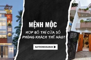 Mệnh Mộc Hợp Bố Trí Cửa Sổ Phòng Khách Thế Nào?
