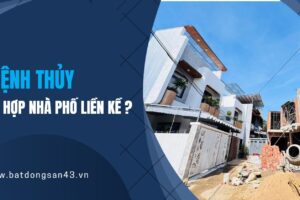 Mệnh Thủy Có Hợp Nhà Phố Liền Kề?