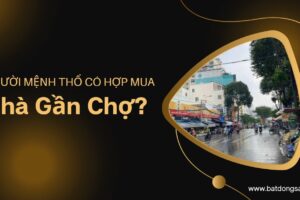 Người Mệnh Thổ Có Hợp Mua Nhà Gần Chợ Không?