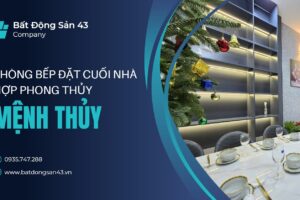 Phòng Bếp Đặt Cuối Nhà Hợp Phong Thủy Mệnh Thủy?