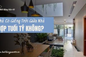 Nhà Có Giếng Trời Giữa Nhà Hợp Tuổi Tý Không?