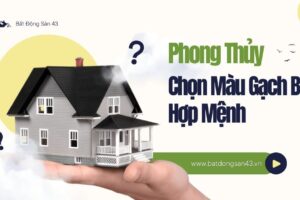Phong Thủy Chọn Màu Gạch Bếp Hợp Mệnh