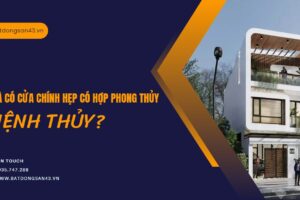 Nhà Có Cửa Chính Hẹp Có Hợp Phong Thủy Mệnh Thủy?