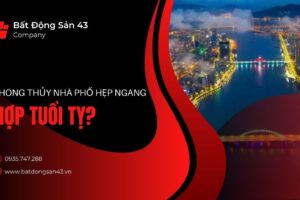 Phong Thủy Nhà Phố Hẹp Ngang Hợp Tuổi Tỵ?