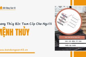 Phong Thủy Bậc Tam Cấp Cho Người Mệnh Thủy