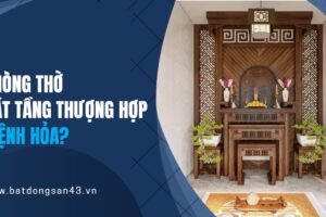 Phòng Thờ Đặt Tầng Thượng Hợp Mệnh Hỏa?