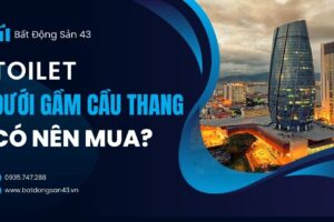 Toilet Dưới Gầm Cầu Thang – Có Nên Mua?