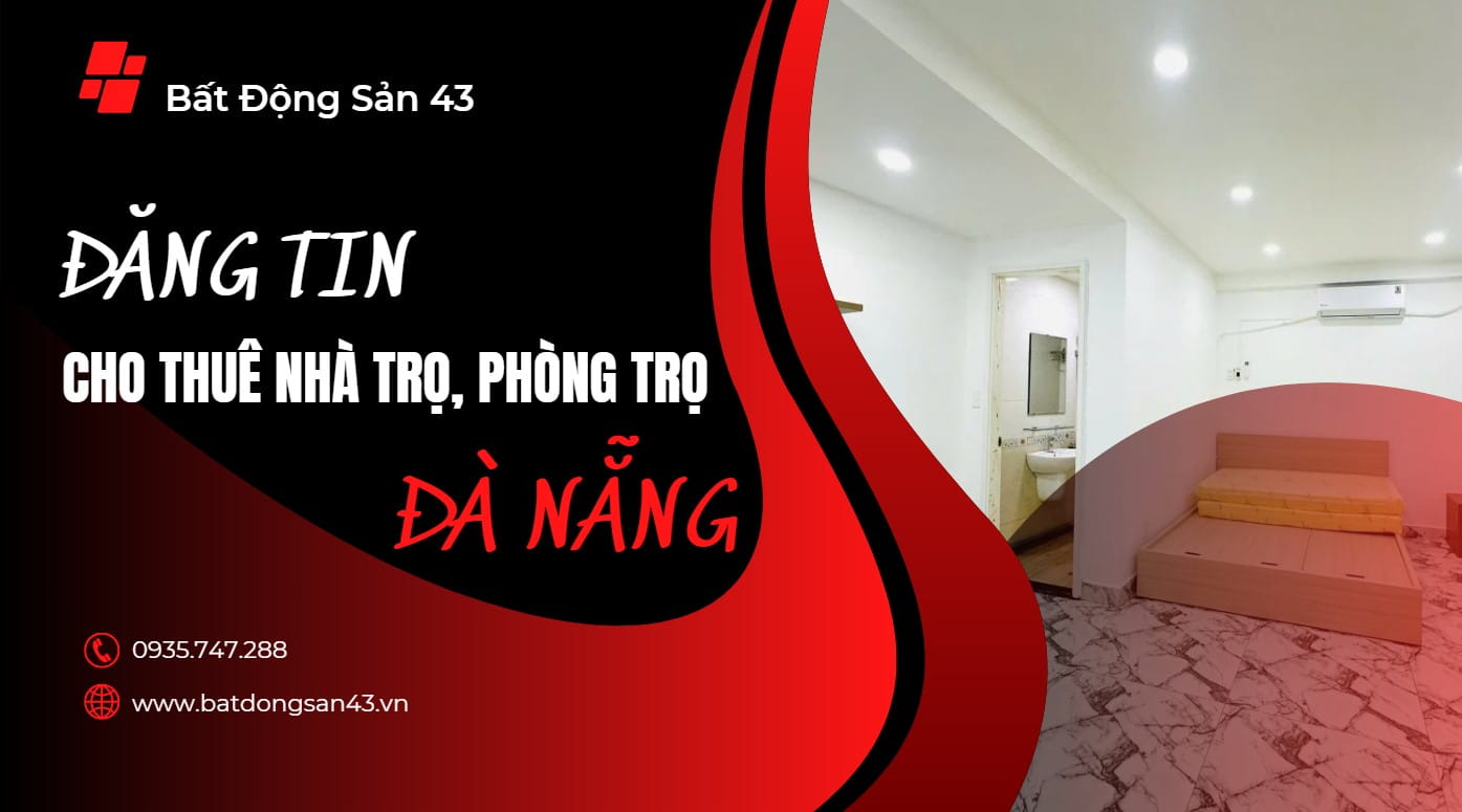 Đăng Tin Cho Thuê Nhà Trọ, Phòng Trọ Đà Nẵng